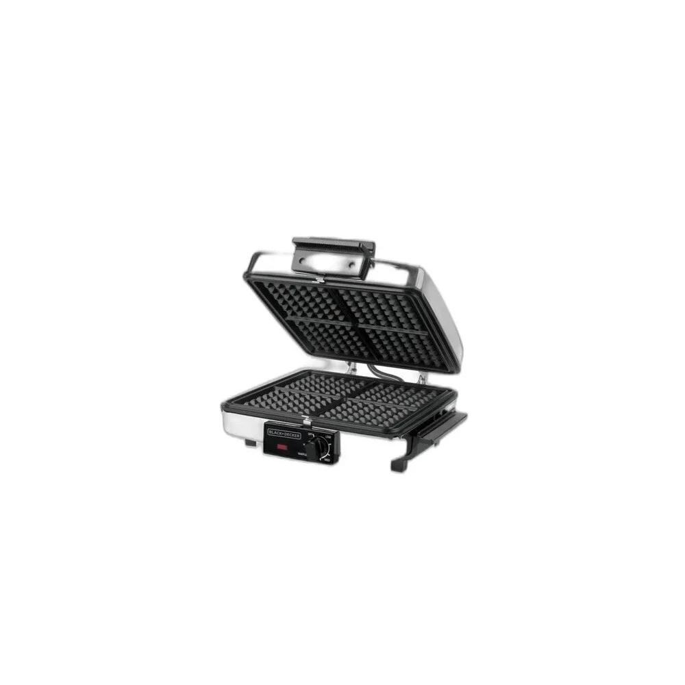 Black and Decker waffle maker grill griddle reversible cooking plates NWT G48TD